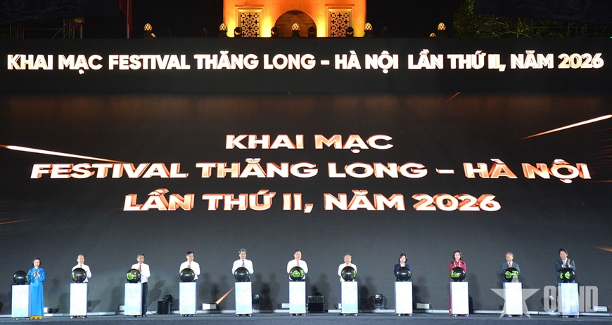 Ấn tượng Lễ khai mạc Festival Thăng Long - Hà Nội năm 2026