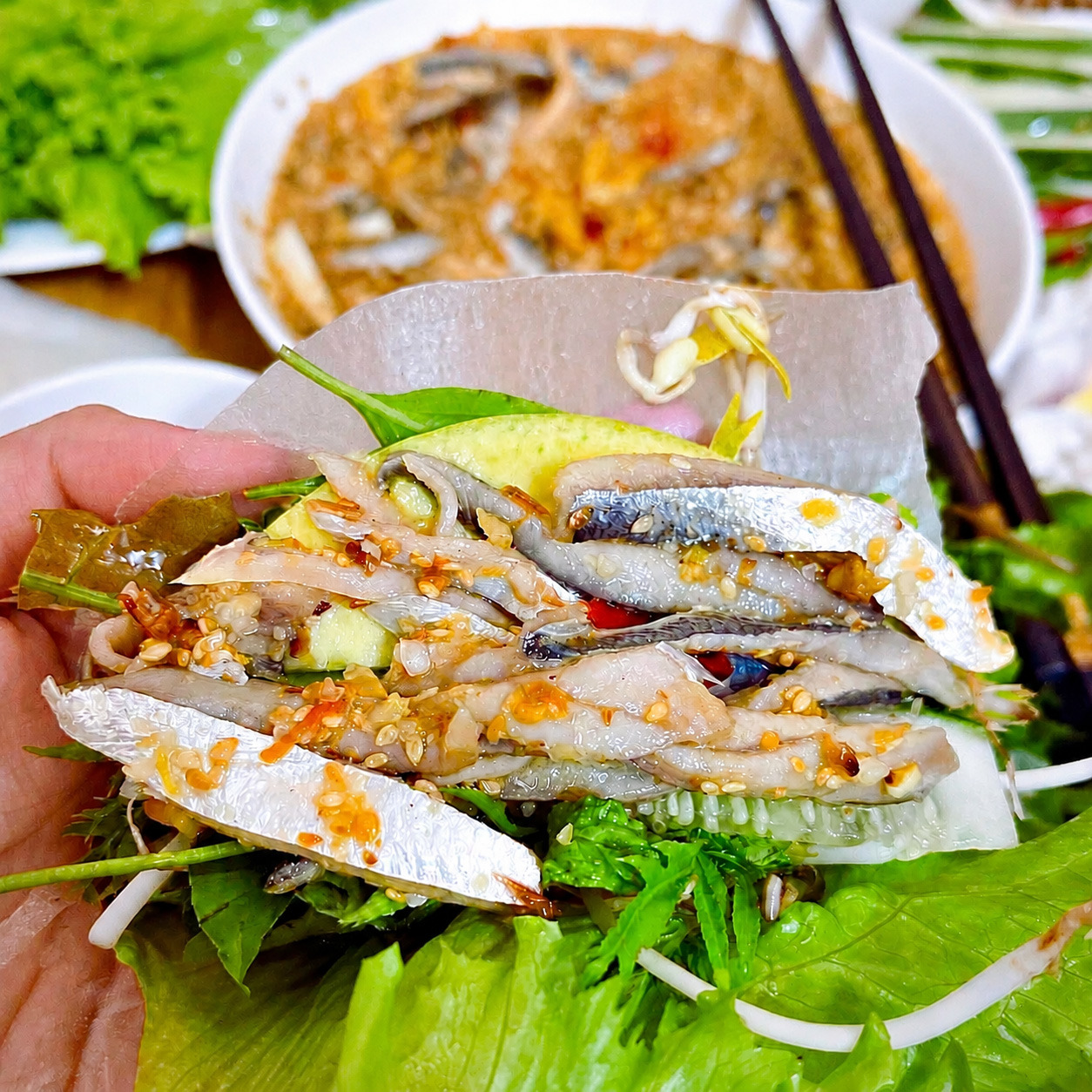 Gỏi cá Trích
