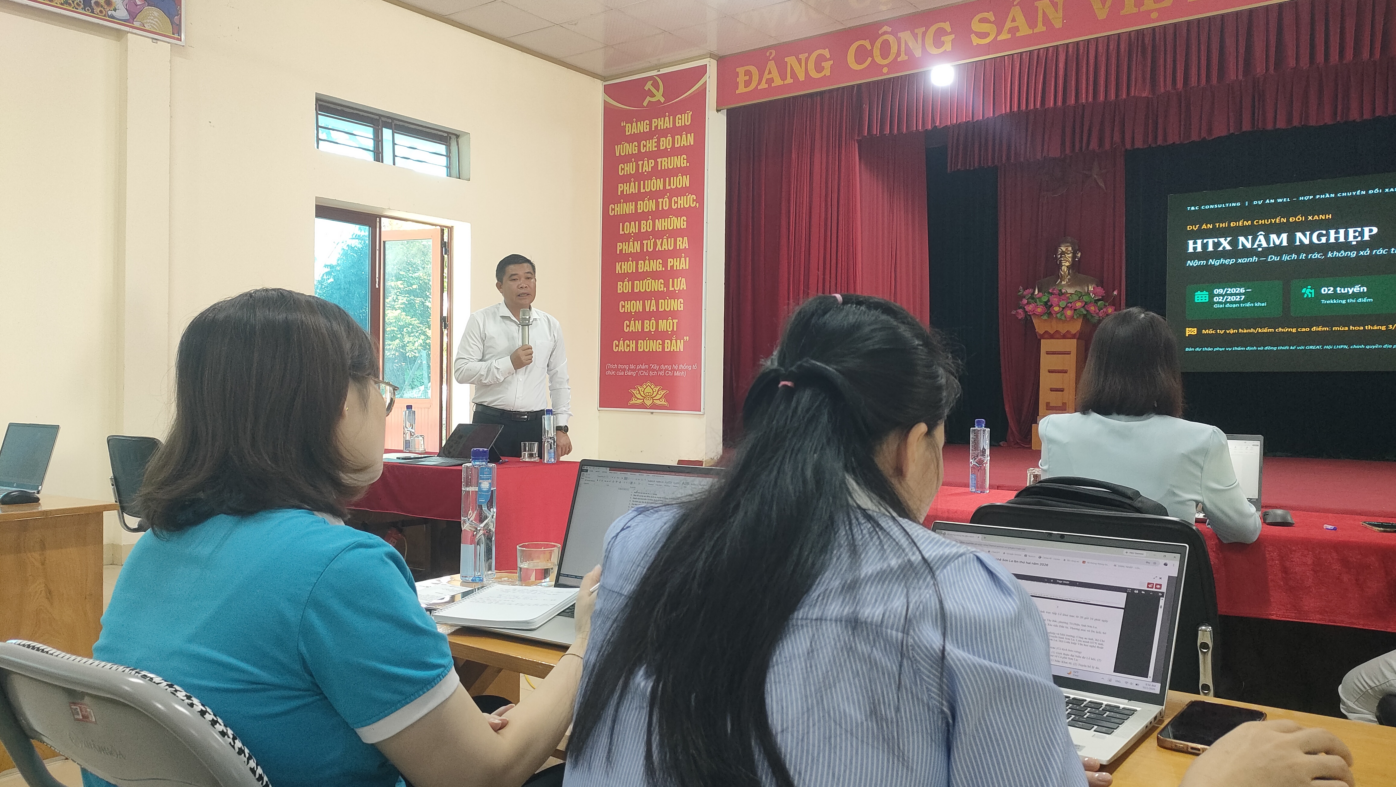 Ngọc Chiến: triển khai thí điểm dự án "Nậm Nghẹp xanh - du lịch ít rác"