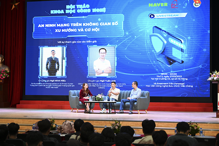 "Sinh viên ngành an toàn thông tin cần tích luỹ kinh nghiệm thực tế thay vì chỉ học lý thuyết"