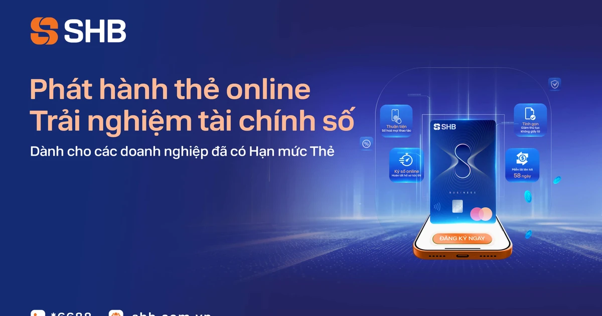 Từ sinh trắc học đến giải ngân online: SHB gia tăng tiện ích số dành cho khách hàng doanh nghiệp