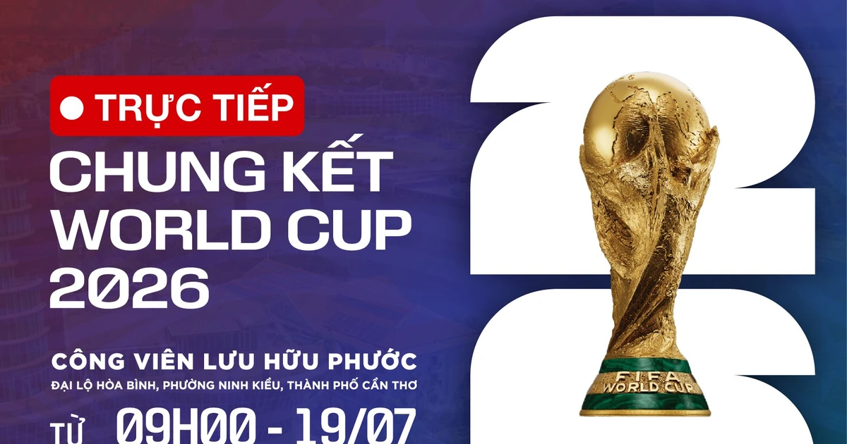 VTV Nam Bộ tổ chức 'VTV FANFEST WORLD CUP 2026' tại thành phố Cần Thơ