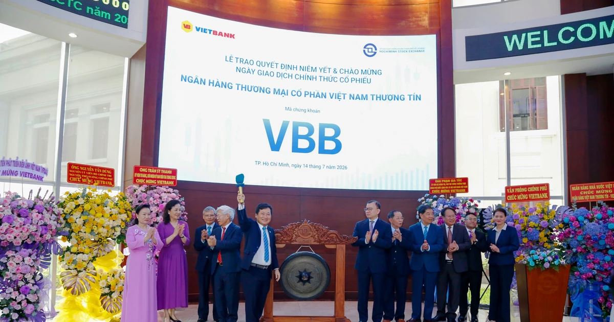 Cổ phiếu VietBank chính thức niêm yết trên HOSE