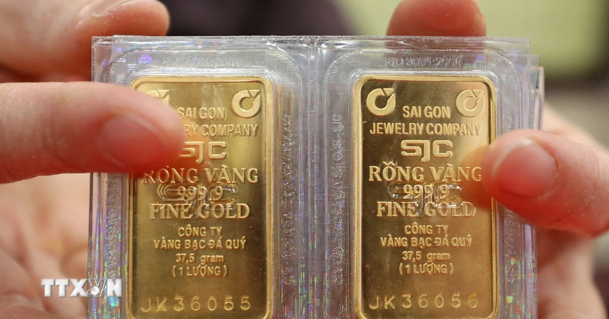 Giá vàng trong nước giảm nhẹ, SJC giao dịch ở ngưỡng 147,2 triệu đồng