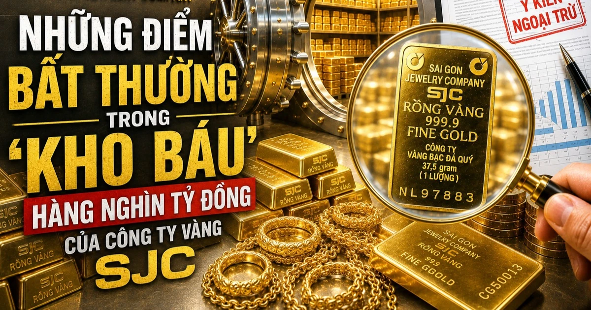 Những bất thường trong 'kho báu' hàng nghìn tỷ của SJC