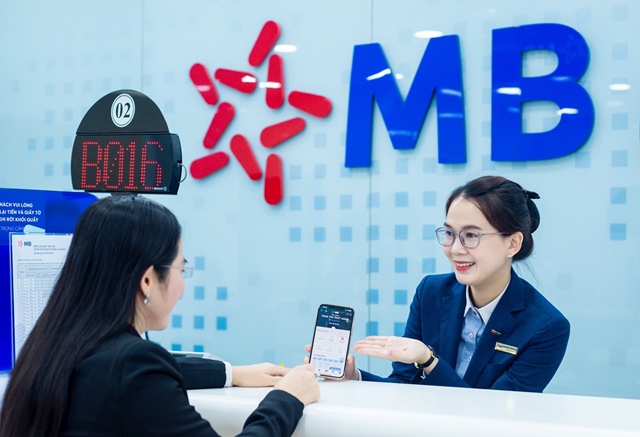 Lợi nhuận trước thuế quý 2 của MB tăng 41% nhờ hoạt động kinh doanh chính tăng mạnh