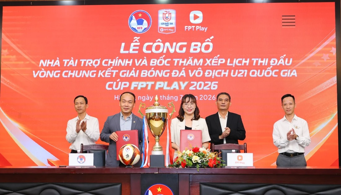 Khởi tranh Vòng Chung kết Giải bóng đá Vô địch U21 Quốc gia – Cúp FPT Play 2026