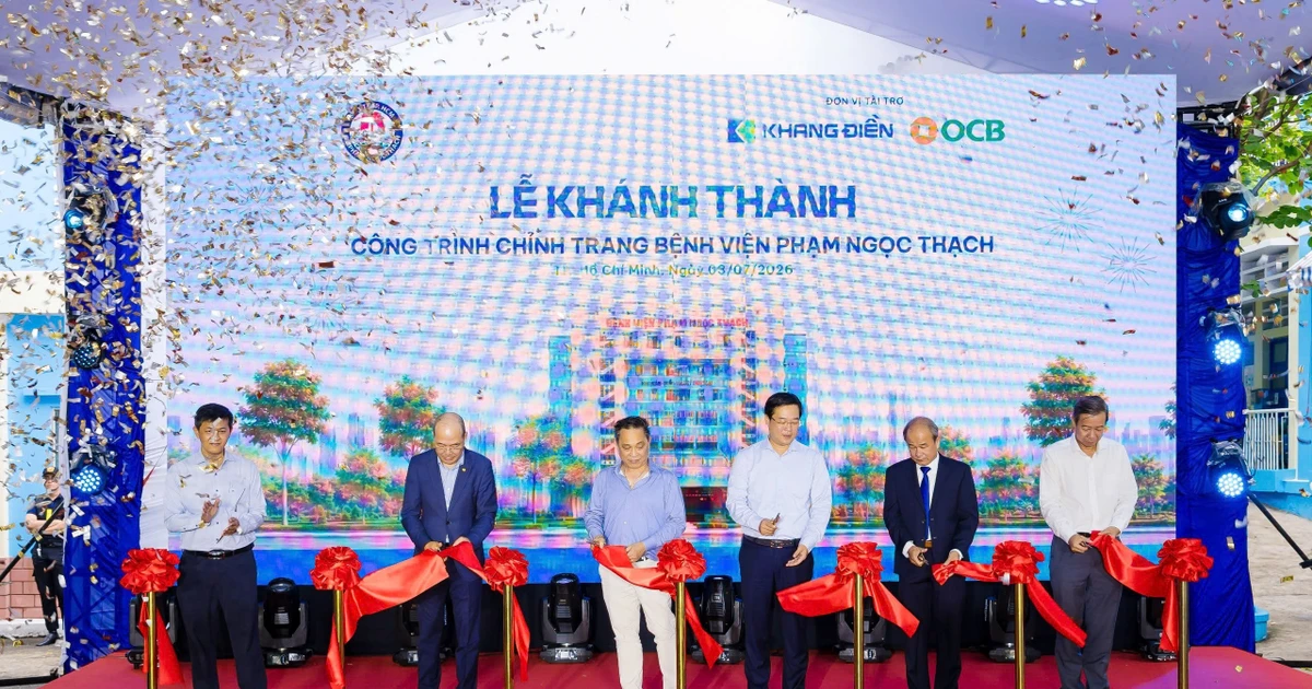 OCB đồng hành cùng dự án chỉnh trang bệnh viện Phạm Ngọc Thạch