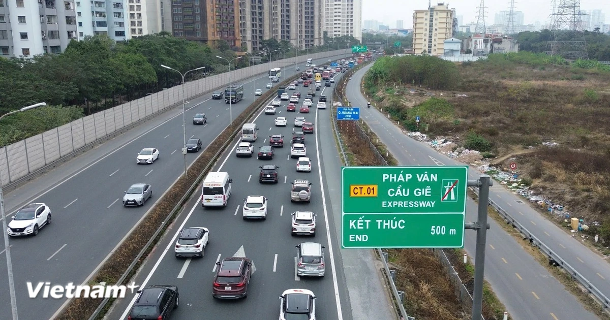 Đề xuất hơn 25.000 tỷ đồng mở rộng cao tốc Pháp Vân-Cầu Giẽ 10-12 làn xe