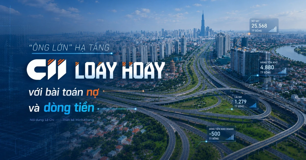 “Ông lớn” hạ tầng CII loay hoay với bài toán nợ và dòng tiền