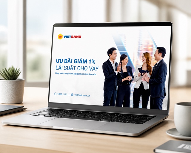 Vietbank triển khai gói tín dụng ưu đãi 2,500 tỷ đồng, giảm lãi suất hỗ trợ doanh nghiệp