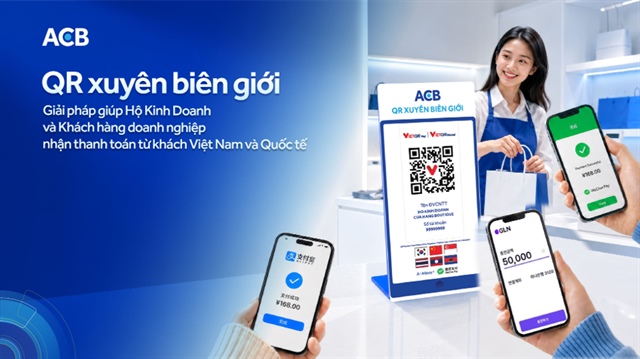 ACB ra mắt Giải pháp thanh toán QR xuyên biên giới, mở rộng kết nối giao dịch và nhận thanh toán với thị trường quốc tế