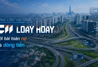 “Ông lớn” hạ tầng CII loay hoay với bài toán nợ và dòng tiền