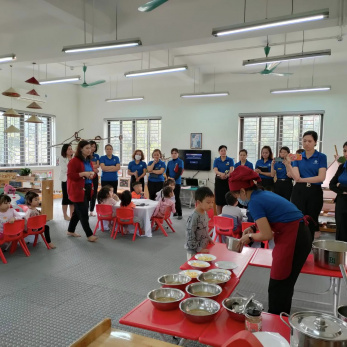 "TỔ CHỨC KIẾN TẬP ĐỔI MỚI HÌNH THỨC TRONG HOẠT ĐỘNG NUÔI DƯỠNG TRẺ TẠI TRƯỜNG MẦM NON CỔ LOA"