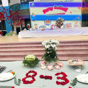 Tiệc buffet tháng 03 - Chào mừng ngày quốc tế phụ nữ 8-3
