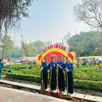 RA QUÂN VỆ SINH MÔI TRƯỜNG PHỤC VỤ LỄ HỘI CỔ LOA 2026