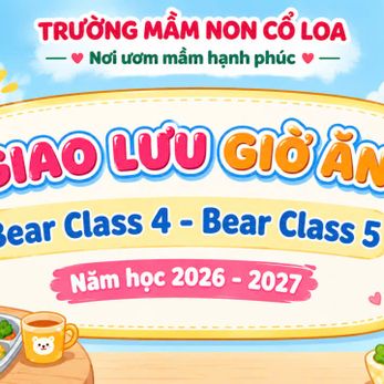 GIAO LƯU BỮA ĂN TRƯA – BEAR 4 & BEAR 5