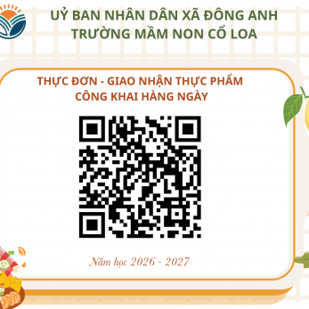 CÔNG KHAI THỰC ĐƠN & QUY TRÌNH GIAO NHẬN THỰC PHẨM HẰNG NGÀY