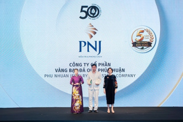 PNJ là doanh nghiệp niêm yết duy nhất được vinh danh “Lãnh đạo Tầm nhìn xanh 2026”