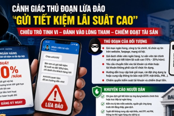 Bẫy lừa đảo gửi tiết kiệm lãi suất cao giăng khắp mạng xã hội