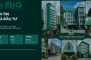 BIG: Lãi quý 2 tăng 175%, P/E 3.5 lần, sẵn sàng nộp hồ sơ lên HOSE