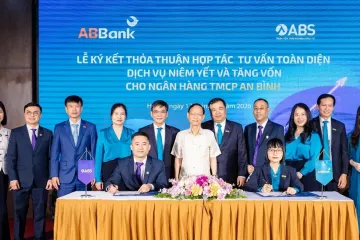 ABBank và ABS ký hợp tác tư vấn toàn diện dịch vụ niêm yết và tăng vốn điều lệ