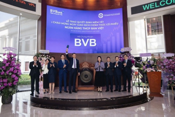 BVBank chính thức niêm yết cổ phiếu BVB trên sàn HOSE