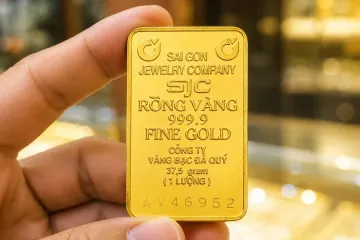 Giá vàng SJC tăng 1 triệu đồng/lượng