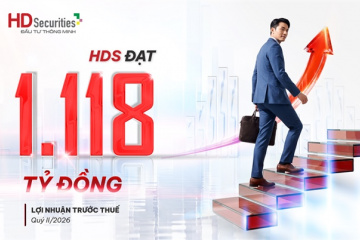 HDS gia nhập nhóm lãi nghìn tỷ, lợi nhuận Quý 2/2026 gấp gần 4 lần cùng kỳ