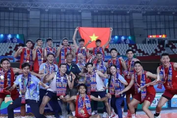 Đánh bại Thái Lan, Việt Nam vô địch bóng chuyền nam Đông Nam Á