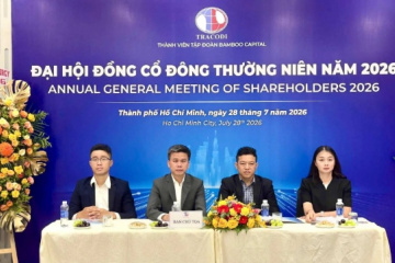 ĐHĐCĐ Tracodi: Đối mặt loạt chất vấn, lãnh đạo ví công ty như "con thuyền đi qua sóng lớn"