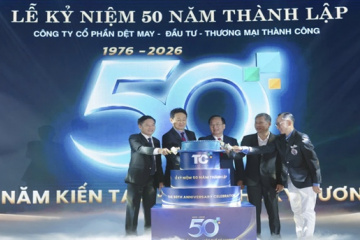 Dệt May Thành Công: 50 năm kiến tạo - Một thế kỷ vươn xa