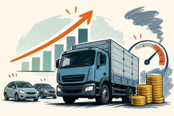 Xe thương mại tiếp tục thắng lớn quý 2, áp lực lãi vay tăng cao