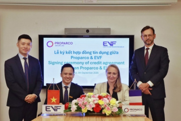 EVF hợp tác với Proparco triển khai gói tín dụng 20 triệu USD cho tài chính khí hậu và doanh nghiệp do phụ nữ làm chủ