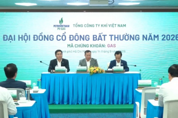 ĐHĐCĐ bất thường PV GAS: Thông qua miễn nhiệm Chủ tịch và Tổng Giám đốc