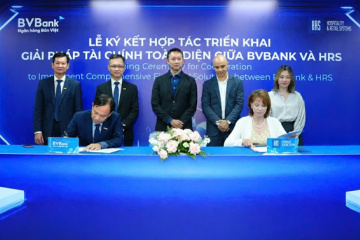 BVBank và HRS ký kết hợp tác triển khai giải pháp tài chính toàn diện cho ngành khách sạn