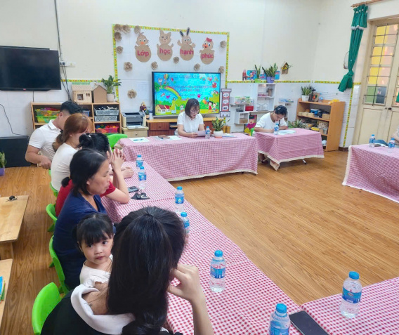 Trường Mầm non Đại Mạch A tổ chức họp phụ huynh học sinh năm học 2025–2026