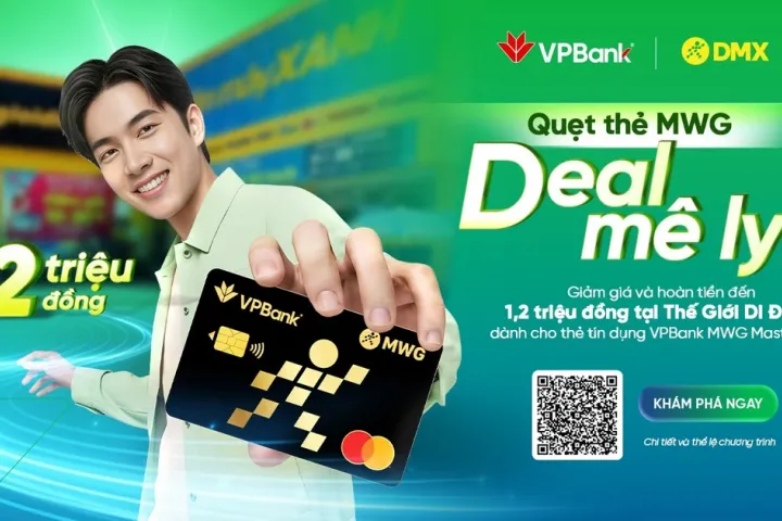 Chi tiêu mùa hè: Người dùng hưởng lợi gì từ thẻ VPBank MWG Mastercard?