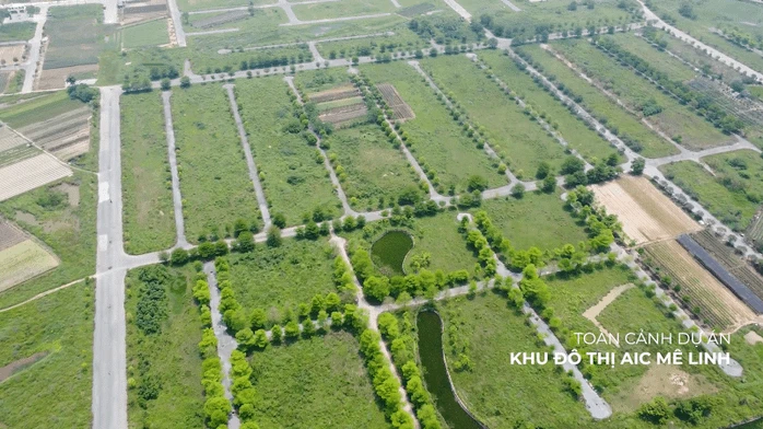 Khu đô thị AIC Mê Linh của bà Nguyễn Thị Thanh Nhàn giờ ra sao?