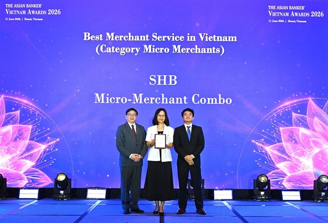 SHB được The Asian Banker vinh danh với giải pháp tài chính tốt nhất cho tiểu thương, hộ kinh doanh