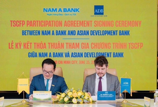 Nam A Bank hợp tác cùng ADB thúc đẩy tài trợ thương mại