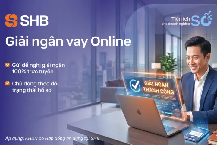 SHB bổ sung loạt tính năng mới trên ngân hàng số dành cho doanh nghiệp