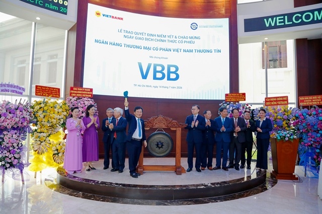 Cổ phiếu VBB chính thức niêm yết trên HOSE