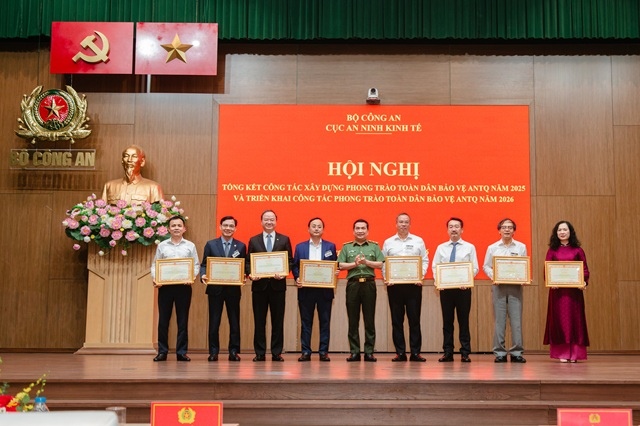 SeABank được Bộ Công an tặng Bằng khen về công tác bảo vệ an ninh Tổ quốc