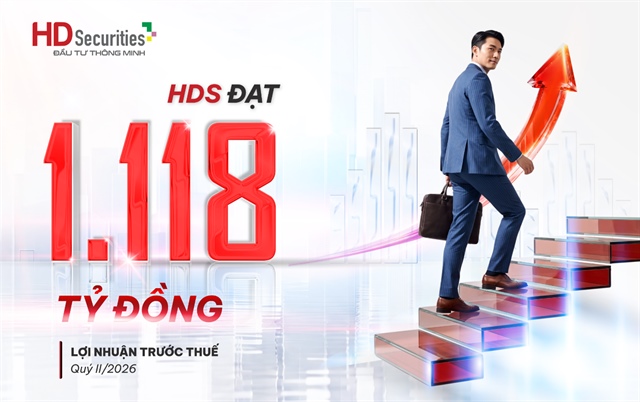 HDS gia nhập nhóm lãi nghìn tỷ, lợi nhuận Quý 2/2026 gấp gần 4 lần cùng kỳ