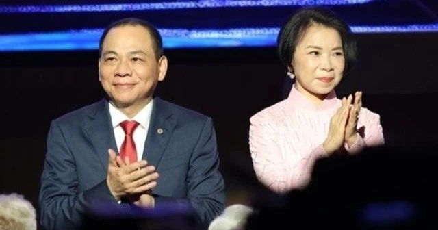 Ông Phạm Nhật Vượng và bà Phạm Thu Hương nắm gần 10% vốn LPBank