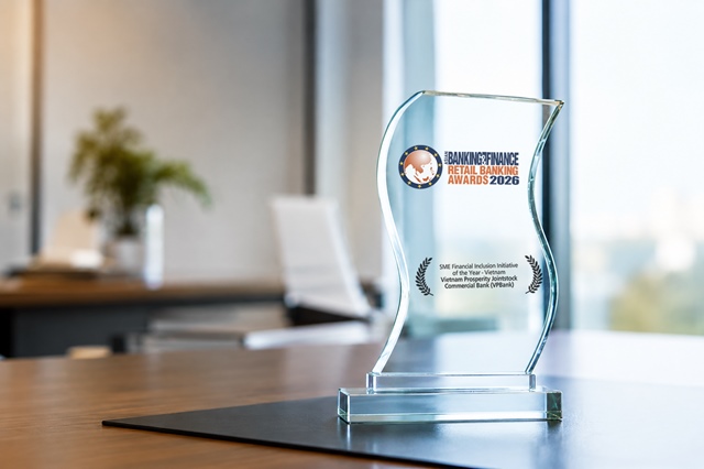 Năm thứ 2 liên tiếp, VPBank SME được vinh danh tại Asian Banking & Finance Retail Banking Awards