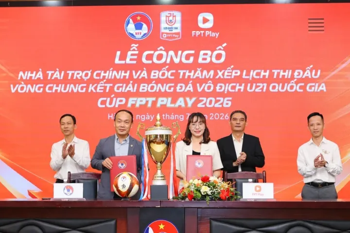 Khởi tranh Vòng Chung kết Giải bóng đá Vô địch U21 Quốc gia – Cúp FPT Play 2026