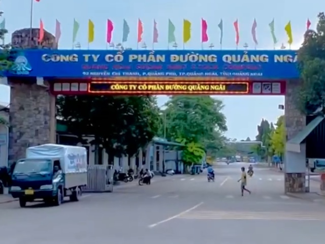 Đường Quảng Ngãi sắp chi 368 tỷ đồng tạm ứng cổ tức đợt 1