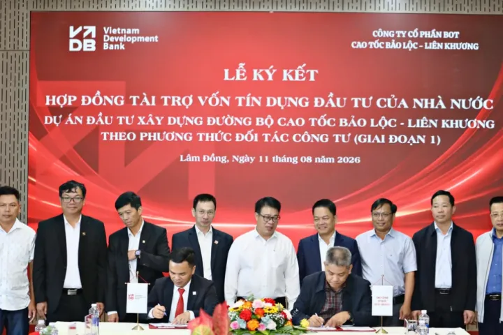 VDB cho vay tối đa 4.978 tỷ đồng, mở thêm nguồn lực triển khai cao tốc Bảo Lộc-Liên Khương